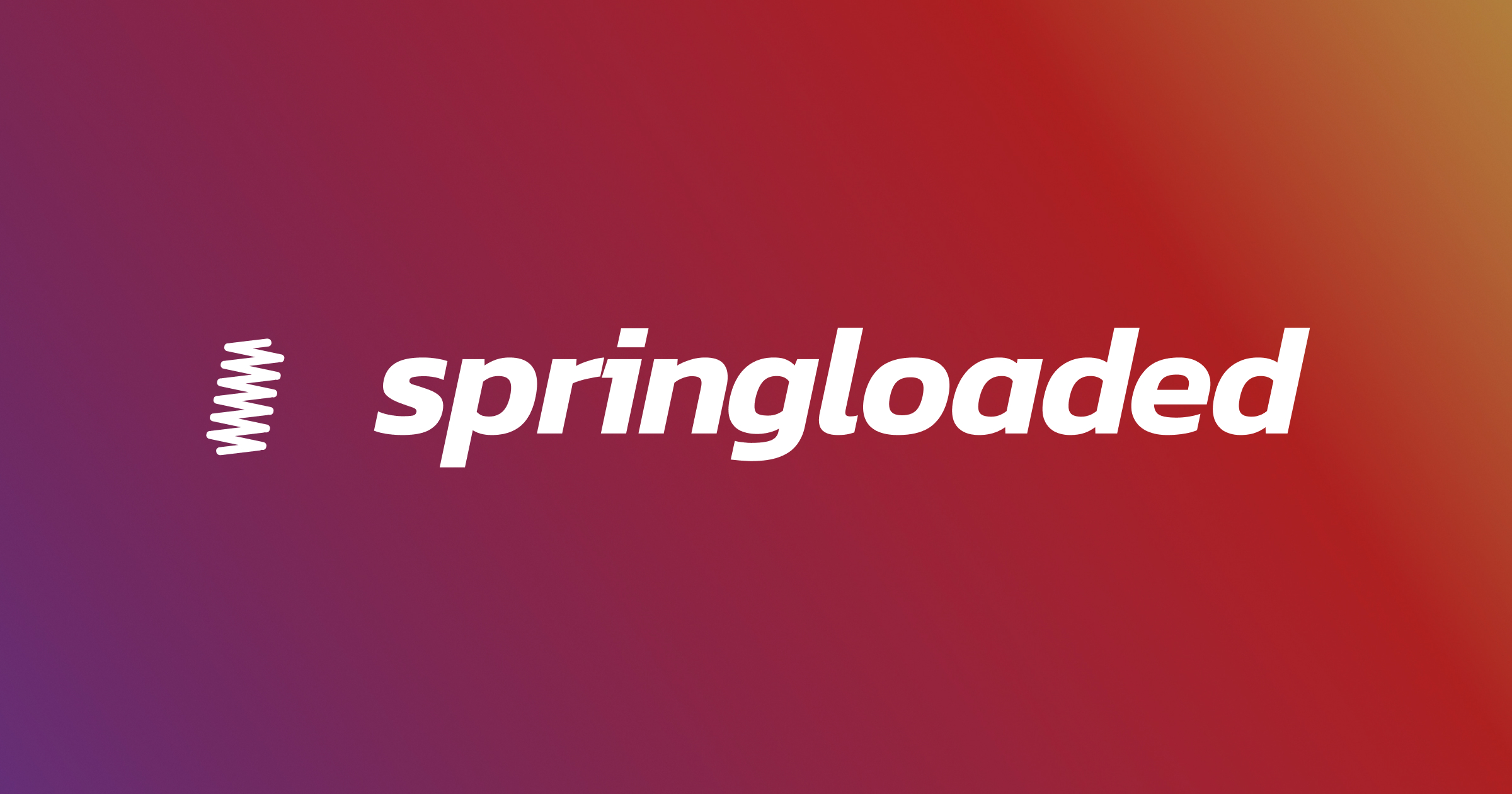 The original springloaded logo